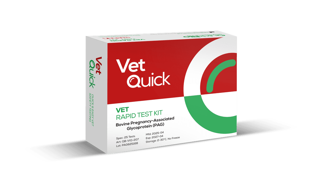 VetQuick Bovine Pregnancy Associated Glycoprotein (PAG) Rapid Test Kit image